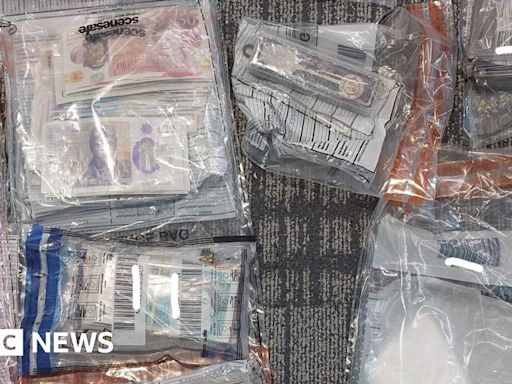 Drugs seizure: Arrest after £45k worth of suspected cocaine found