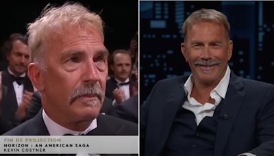 Kevin Costner Insists He Didn’t Cry During 11-Minute Standing Ovation at Cannes: ‘My Eyes Were Full’ | Video