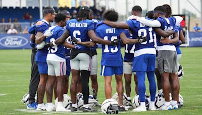 Here's What Happened at Practice 2 of Giants Training Camp