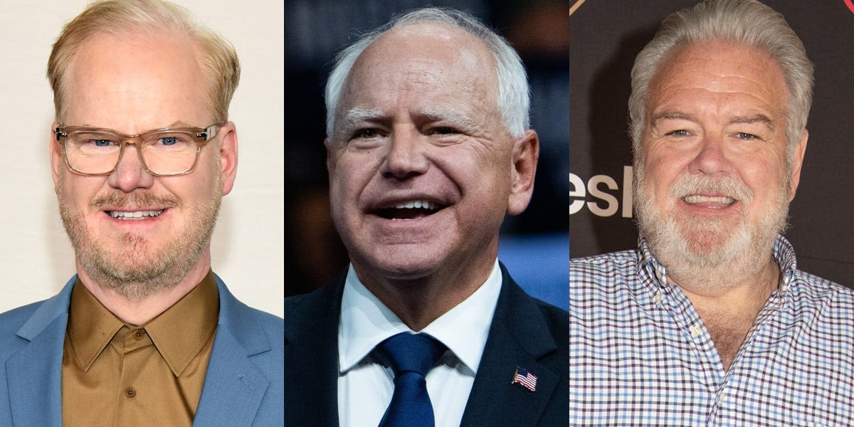 Steve Martin turned down playing Tim Walz on 'Saturday Night Live.' Here are 7 other actors and comedians fans think should play him instead.