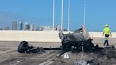 Fiery wrong-way crash shuts down ramp between I-4 and Selmon Expy. in Tampa