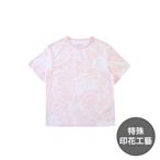 GIORDANO 女裝SORONA短袖上衣 Denim Fantasia系列 - 11 白X粉