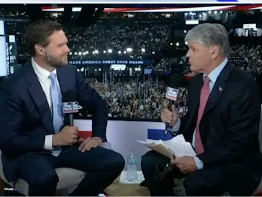 Sean Hannity Presses J.D. Vance on His Past Remarks About Donald Trump