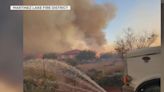 Wildfire burns near Colorado River in southwestern Arizona