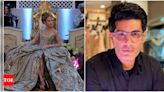 Manish Malhotra crafts a stunning Bridgerton-themed birthday outfit for Jennifer Lopez | Hindi Movie News - Times of India