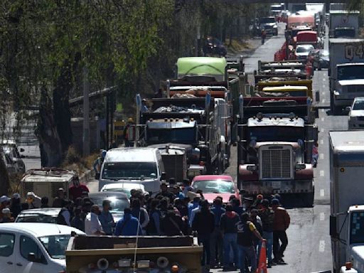 Paro de Transportistas para este viernes 28 de junio; bloqueo en entradas a CDMX