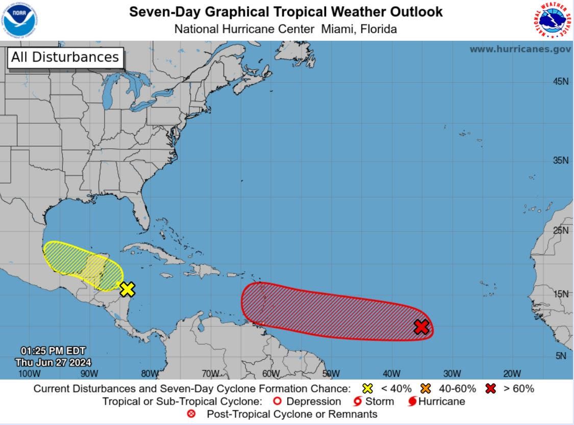 NEW: Hurricane center gives high chances to tropical wave developing in Atlantic