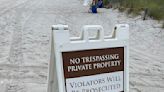 Multi-millionaire locals fight to keep crowds off private beaches