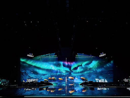 Asian-Pop Music Mega-Event Illuminated Galaxy Arena Tencent Music Entertainment Awards 2024 Successfully Held