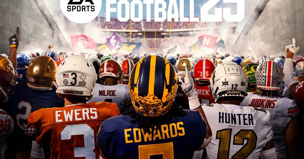 Meet College Football 25 video game cover stars for first time with real players