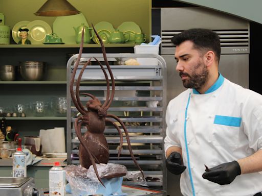Bake Off: The Professionals chefs face disaster in Chocolate Week