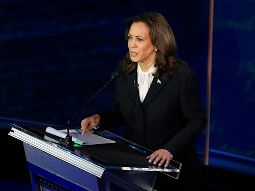 Kamala Harris gives abortion rights advocates the debate answer they’ve longed for in Philadelphia