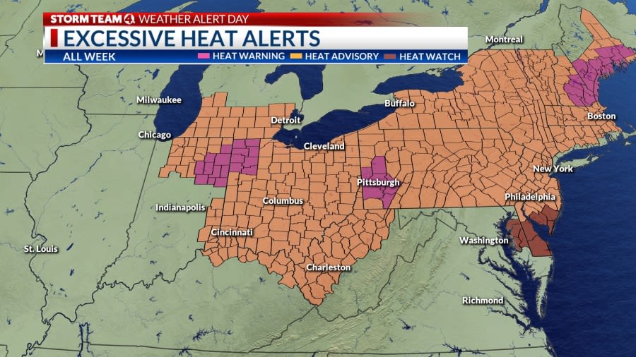 Hot & humid for first day of summer in Central Ohio