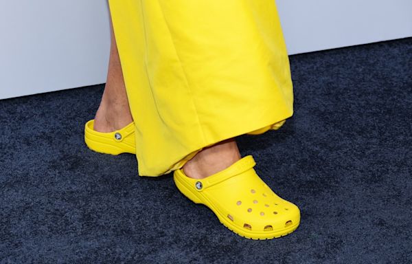 Brooke Shields wore bright yellow Crocs to the Tony Awards