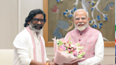Jharkhand CM Hemant Soren Meets PM Modi In Delhi, First Meeting After Release From Jail