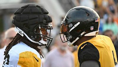 Steelers inside the ropes: Najee Harris, Patrick Queen get chippy in ‘Backs on backers’