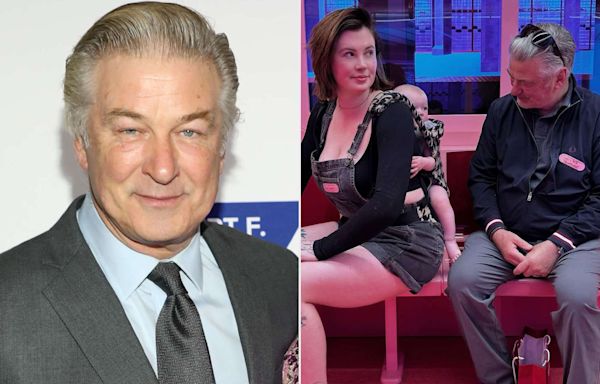 Alec Baldwin Is All Smiles While on Sweet Outing with Granddaughter Holland