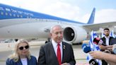 Netanyahu arrives in US for key visit, set to meet Biden Thursday