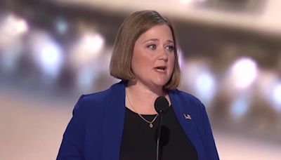 Iowa Attorney General Brenna Bird speaks at RNC