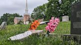 Vandalism at the historic Black Lebanon Cemetery is not believed to be a hate crime