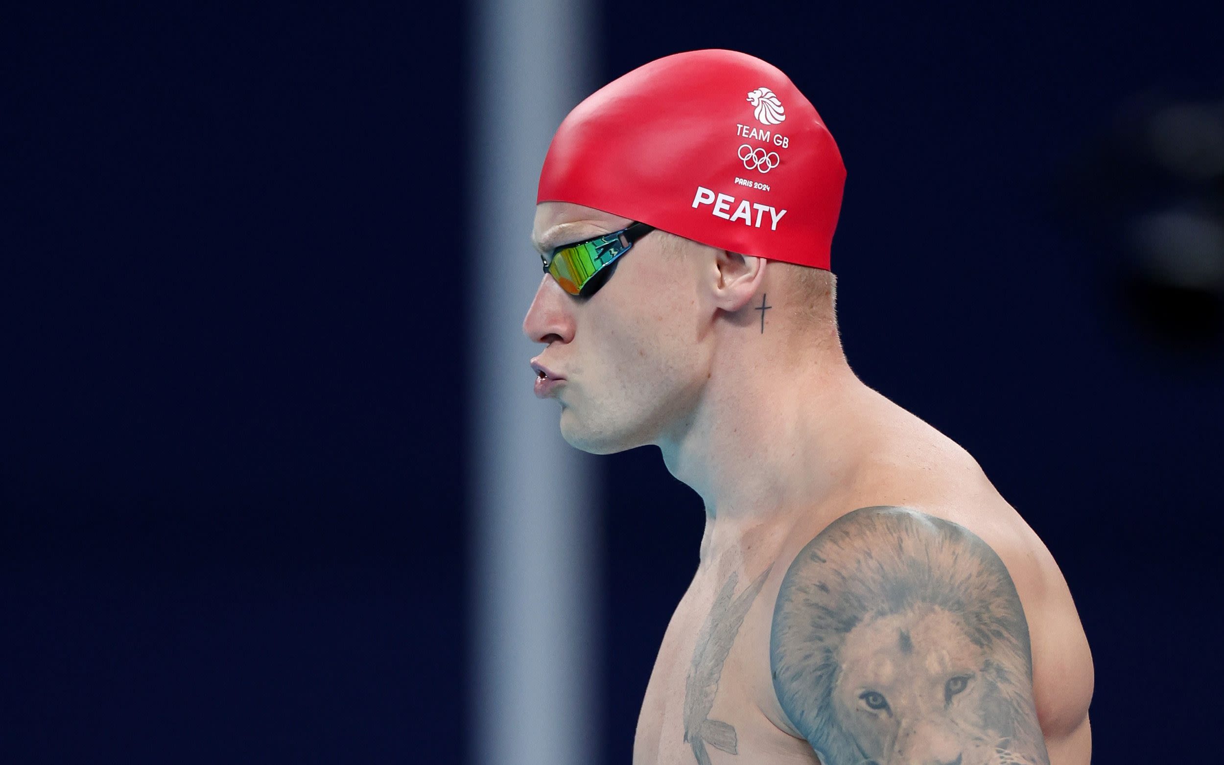 Adam Peaty misses out as Britain’s mixed relay defence falls flat