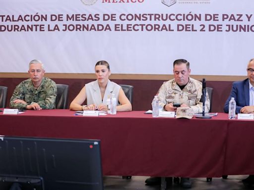 Gobernadora Marina del Pilar se une a Mesa de Seguridad Nacional para la jornada electoral en Baja California