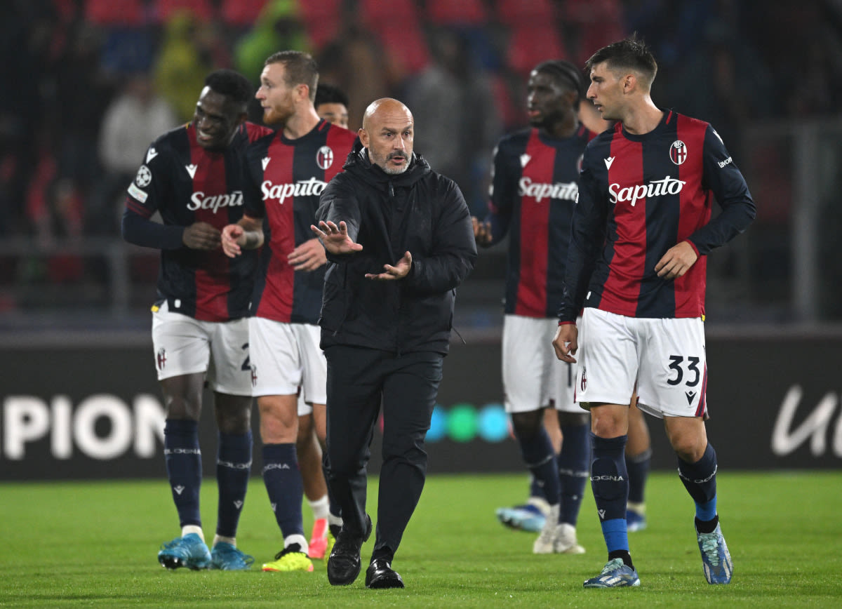 Italiano and Bologna have ‘regrets’ after Champions League draw