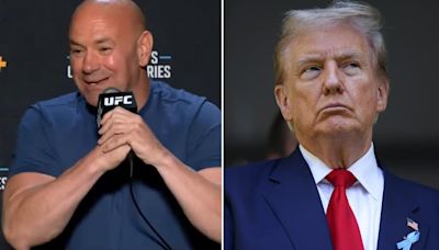 Dana White reveals what Donald Trump told him ONE HOUR before debate