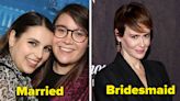 Beanie Feldstein Got Married In A Gorgeous Wedding, And Sarah Paulson Was A Stunning Bridesmaid