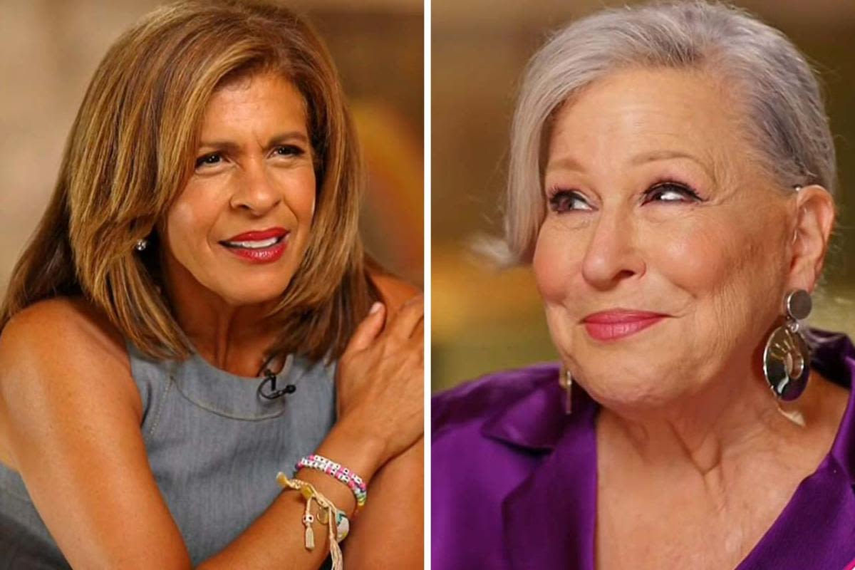 Bette Midler tearfully shuts down Hoda Kotb's questioning during emotional 'Today' interview: "Please don't make me cry"