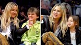 Kate Hudson Sits Courtside With 2 of Her Kids at Los Angeles Lakers Game