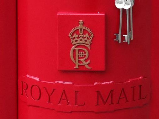 First post box with King's cypher installed