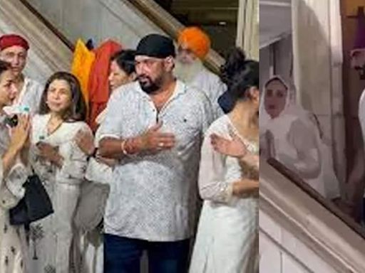 Malaika Arora Attends Father Anil Mehtas Prayer Meet; Arjun Kapoor Makes His Presence Too