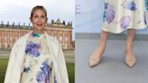 Kelly Rutherford Owns Front Row in Neutral Leather Pumps at Marc Cain’s Summer 2025 Show During Berlin Fashion Week