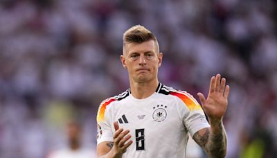 Job done. Kroos leaves the stage after returning to restore Germany’s standing in world soccer