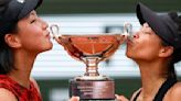 Hsieh and Wang win French Open women's doubles after beating Fernandez and Townsend