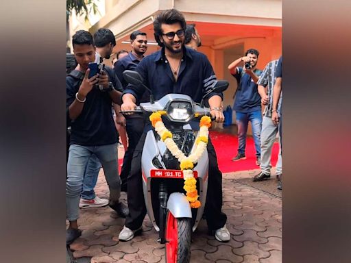 Arjun Kapoor Buys His First Electric Scooter