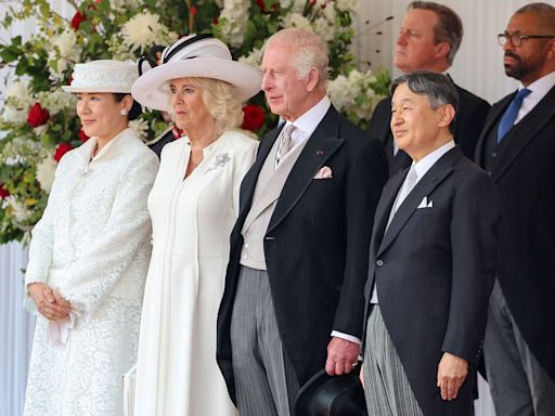 Queen Camilla Goes Glam in Tiara for State Banquet at Buckingham Palace with King Charles and Prince William