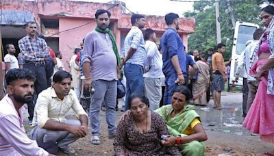 A stampede at a religious event in India has killed at least 60 people