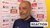 Nottingham Forest 2-3 Chelsea: Nuno Espirito Santo 'very proud' of Forest