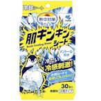 《FOS》日本製 涼感 濕紙巾 30張 接觸冷感 夏天 消暑 涼爽 降溫 舒適 外送 騎車 通勤 防中暑 新款 必買