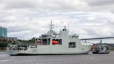 加國海軍接收北極近岸巡邏艦「哈爾號」