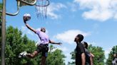 Slam dunking into summer weather