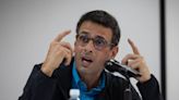 Agreden al líder opositor Henrique Capriles en un acto político en Venezuela