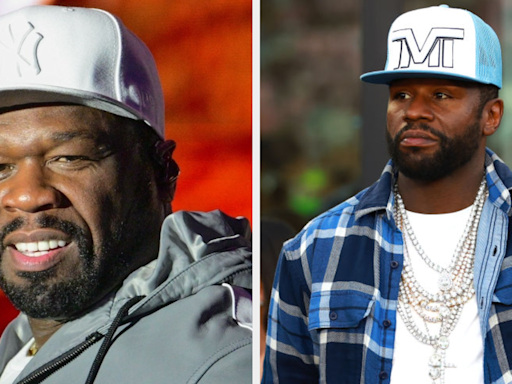 50 Cent Reacts to Gervonta Davis' Claim That Floyd Mayweather Is Being Held Hostage: 'Got Some Money If He Need It'