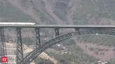 Railways successfully conducts full train run on Chenab Rail Bridge, World's highest; Services to start soon
