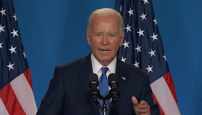 Biden says he is going to ‘complete the job’ despite calls to bow out