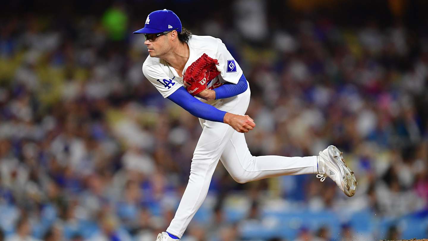 One Dodgers Pitcher Traded His Glove for a Shohei Ohtani Bobblehead