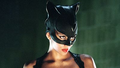Halle Berry goes topless and wears masks for Catwoman 20-year anniversary