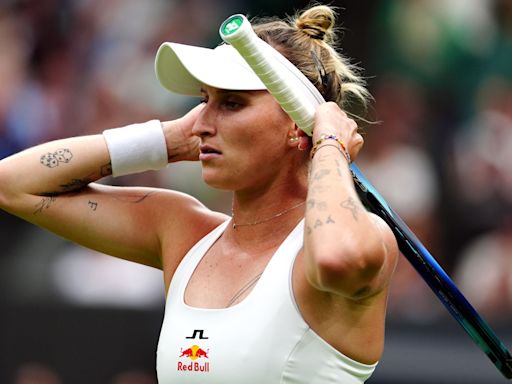 Marketa Vondrousova joins Steffi Graf in unwanted piece of Wimbledon history